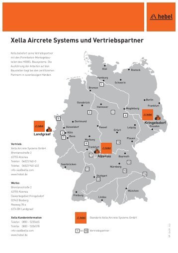 Xella Aircrete Systems und Vertriebspartner