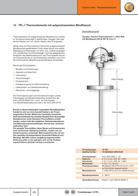 Günther - MTS Messtechnik Schaffhausen GmbH