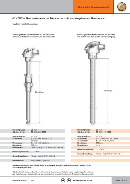 Günther - MTS Messtechnik Schaffhausen GmbH