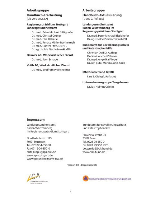 Handbuch Betriebliche Pandemieplanung - Öffentlicher ...