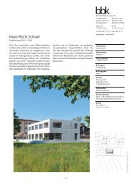 Haus Risch, Schaan - BBK Architekten