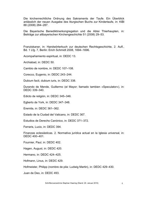 Chronologische Bibliographie Haering Jan 2010 - Katholisch ...