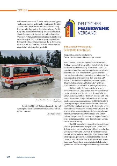 Magazin 1 / 12 (PDF, 6MB) - Bundesamt für Bevölkerungsschutz ...