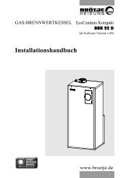 Installationshandbuch - Gienger