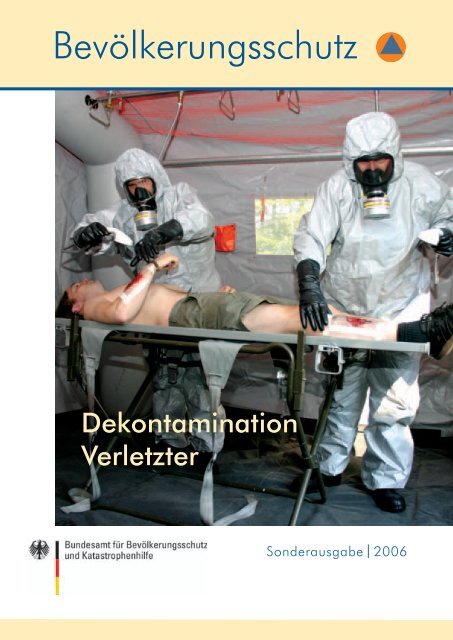 Sonderausgabe: Dekontamination Verletzter (PDF, 2MB)