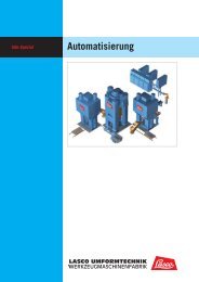 Automatisierung - LASCO Umformtechnik GmbH