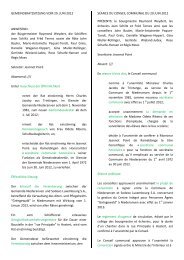 GEMEINDERATSSITZUNG VOM 29. JUNI 2012 ANWESEND: der ...