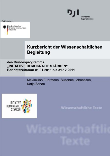 Kurzbericht der Wissenschaftlichen Begleitung - Deutsches ...