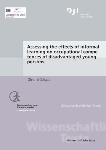 Assessing the effects of informal learning on occupational compe ...