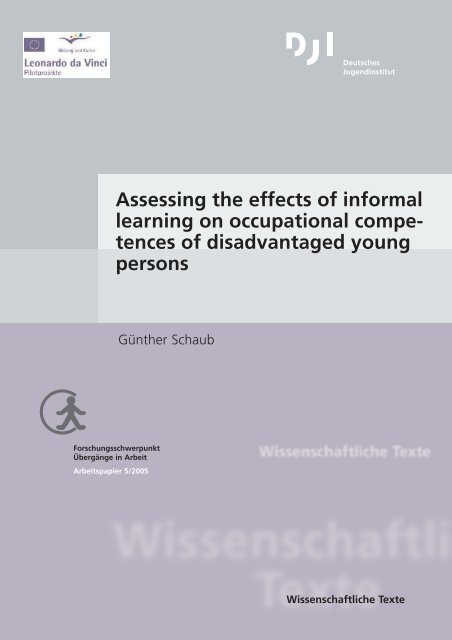 Assessing the effects of informal learning on occupational compe ...