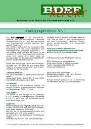 Anzeigenpreisliste Nr. 1 - BDEF - Bundesverband Deutscher ...