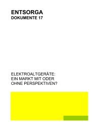 Umsetzung der EU-Richtlinie über Elektro- und Elektronik ... - BDE