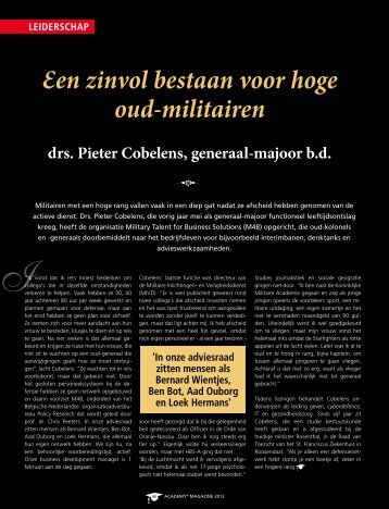 Pieter Cobelens Speakers Academy - M4B