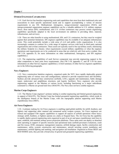 FM 3-34.22 - Army Electronic Publications & Forms - U.S. Army