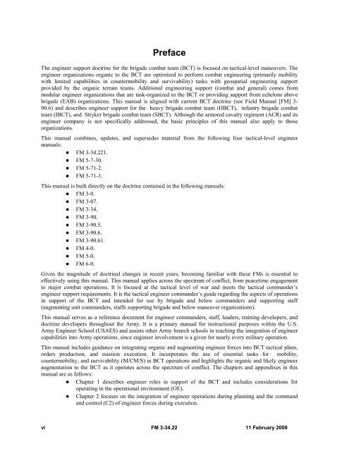 FM 3-34.22 - Army Electronic Publications & Forms - U.S. Army