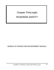 Chapter thirty-eight roadside safety - Illinois Department of ...