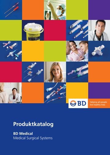 Produktkatalog BD Medical - Aichele Medico AG