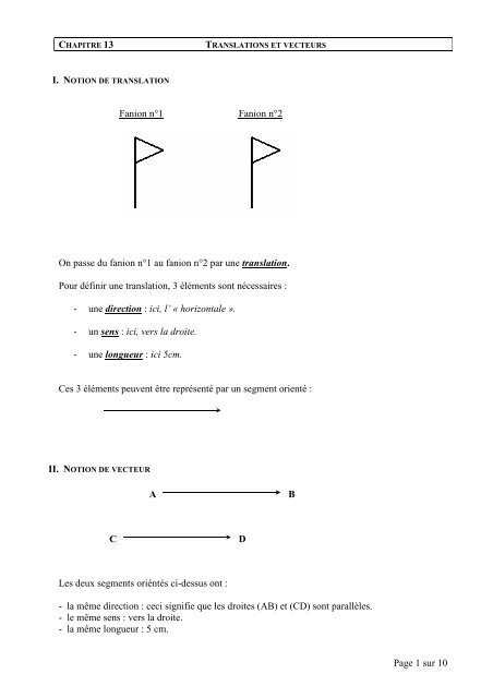 ch13-Translations et vecteurs