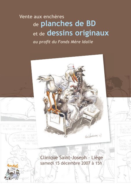 Vente aux enchères de planches de BD et de dessins originaux - CHC