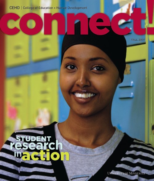 connect! - College of Education & Human Development - University ...