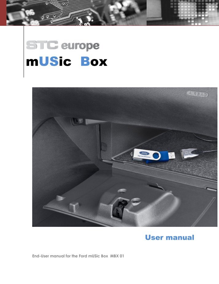 Usb music box ford
