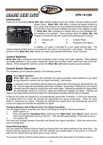 Brain Box Lite Instructions V 1.0 .pub - Zodiac