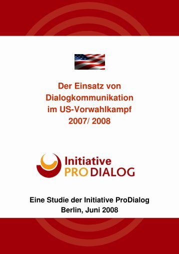 US-Vorwahlkampf2007-2008 - Initiative ProDialog