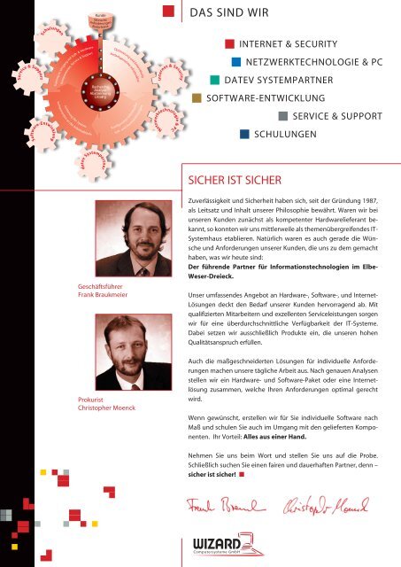 Unsere Broschüre (pdf) - Wizard Computersysteme GmbH