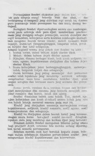 ATJEH jang ka ja Budaja - the Aceh Books website