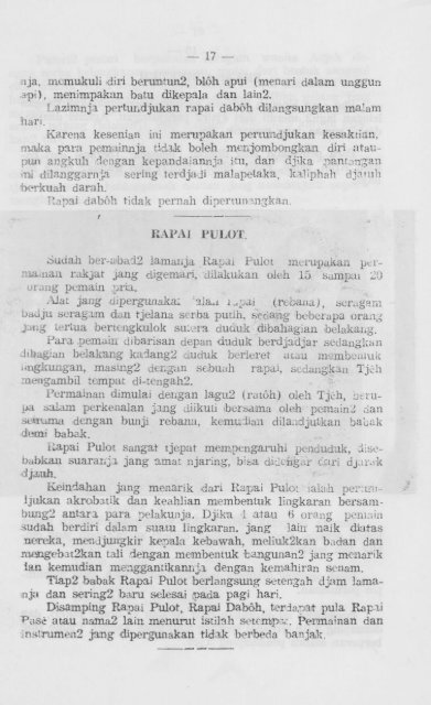 ATJEH jang ka ja Budaja - the Aceh Books website