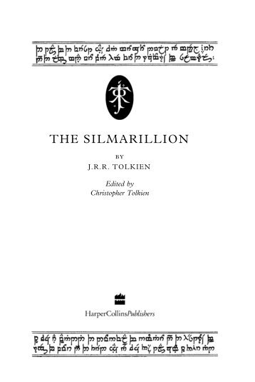 THE SILMARILLION - Chez