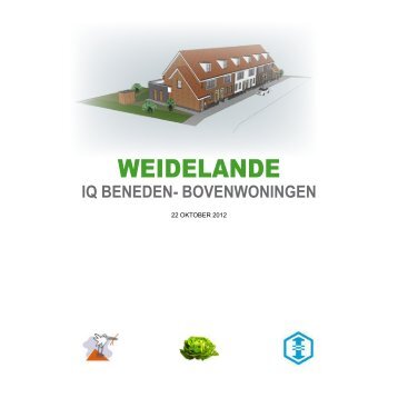 iq beneden- bovenwoningen - TOVERSTRALEN Stedenbouw