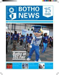 Botho at TEC Fair - Botho College