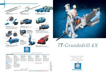 TT-Grundodrill 4X - Tracto-Technik