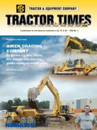 AIKEN GRADING COMPANY - TEC Tractor Times