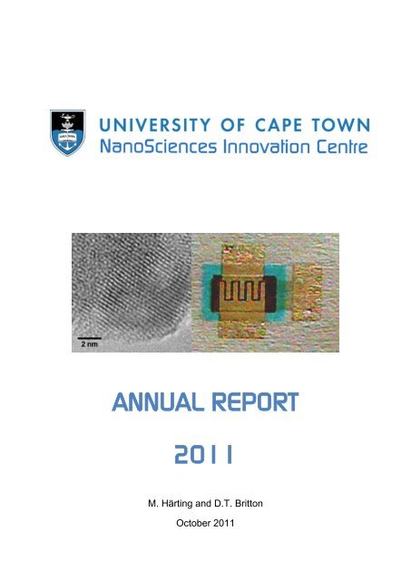 ANNUAL REPORT 2011 - University of Cape Town