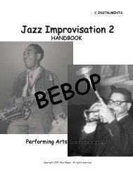 Jazz Improvisation 2 - Alex Noppe