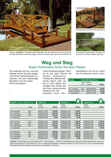 Holz im Garten Trends 2011/12 - Walter Dobberphul KG