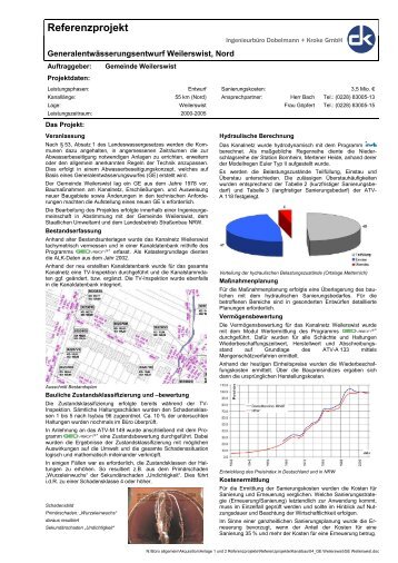 Referenzprojekt - Ingenieurbüro Dobelmann + Kroke