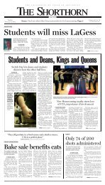 Tuesday, February 15, 2005 - The Shorthorn - The University of ...