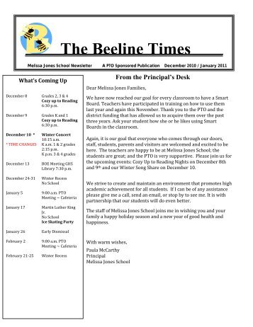 The Beeline Times - Guilford Public Schools