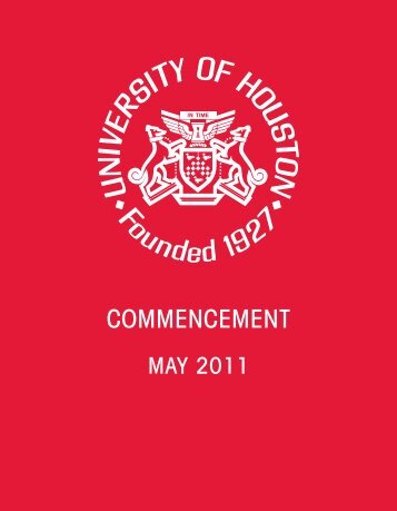 CommenCement - University of Houston