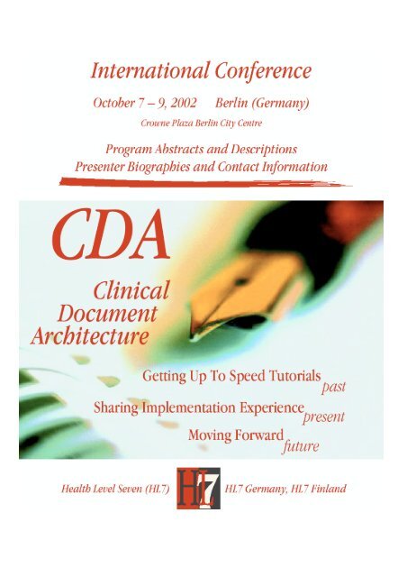 HL7 Clinical Document Architecture
