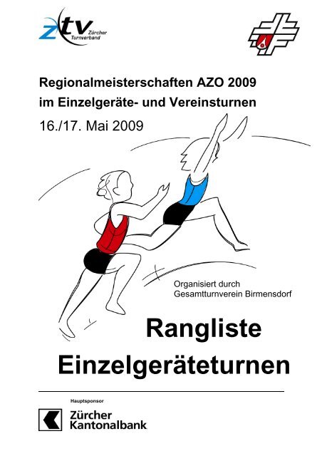 und Vereinsturnen Rangliste