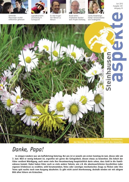 Ausgabe 06/2012 - Aspekte Steinhausen