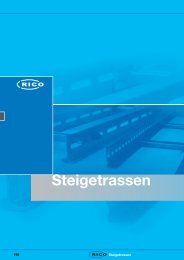 Steigetrassen - Niedax Kabelverlege