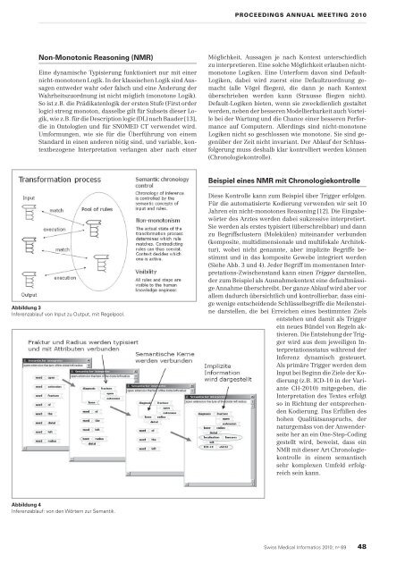 Swiss Medical Informatics SMI 69 - SGMI