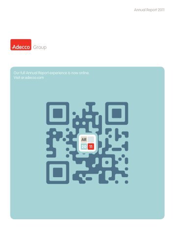 Adecco Group - Annual Report 2011
