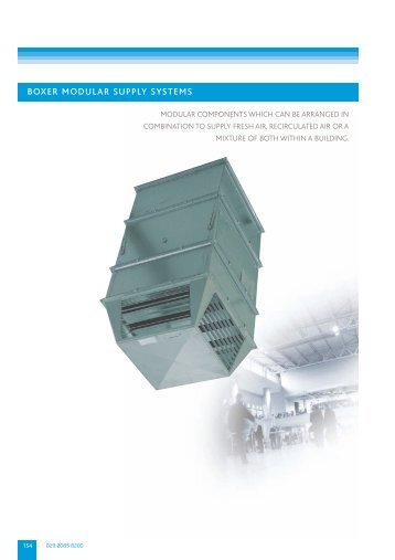 Nuaire Catalogue - Air Handling Units - BOXER ... - Nuaire.info