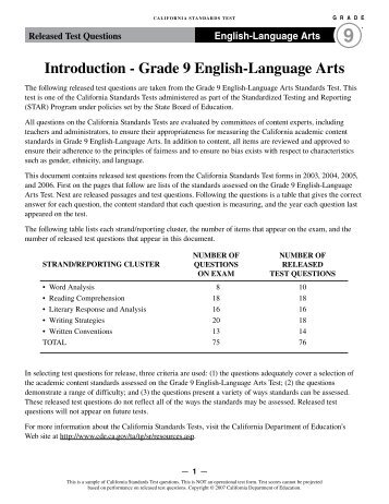 9 released test questions english language arts kids newsroom